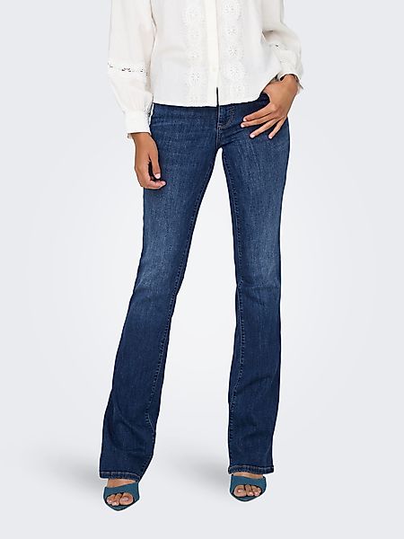 ONLY Bootcut-Jeans ONLANN MID FLARED DNM günstig online kaufen