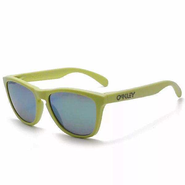 Oakley Frogskins Sonnenbrille Matte Fern/Jade Iridium Pola günstig online kaufen