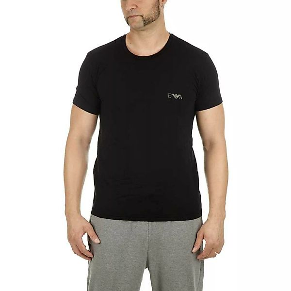 Emporio Armani 110853 Cc534 Kurzärmeliges T-shirt S Black günstig online kaufen