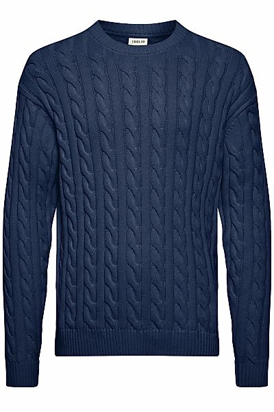 Solid Strickfleece-Pullover "Strickpullover SDMALCOLM" günstig online kaufen