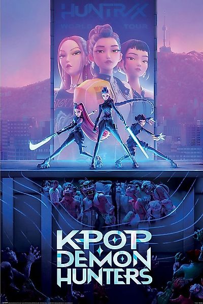 Poster K-Pop Demon Hunters - Key Art - Poster 61x91,5 cm günstig online kaufen