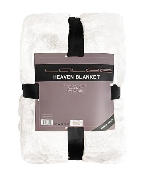 150x200 Kuscheldecke HEAVEN HEB 800 von Lalee ivory günstig online kaufen