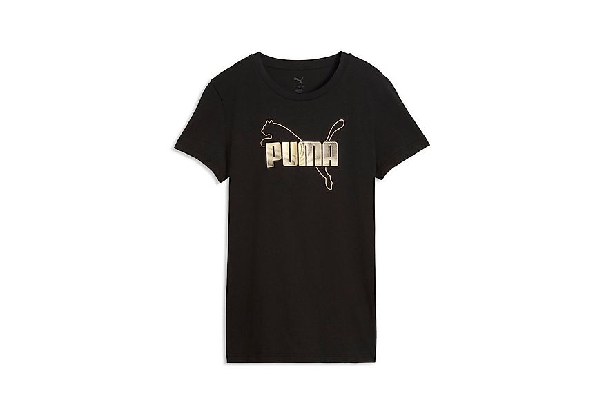 PUMA T-Shirt ESS LOGO LAB METALLIC TEE Regular Fit, mit Rundhalsausschnitt, günstig online kaufen