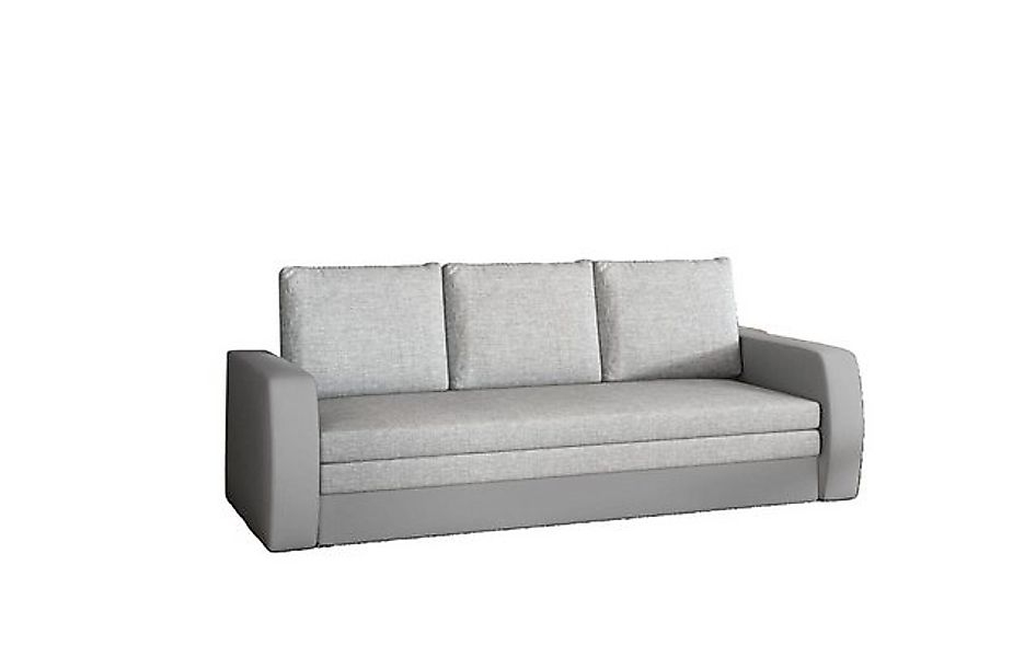 JVmoebel Sofa Schlafsofa Schlafzimmer Büro Kinderzimmer Gästezimmer Grau, M günstig online kaufen