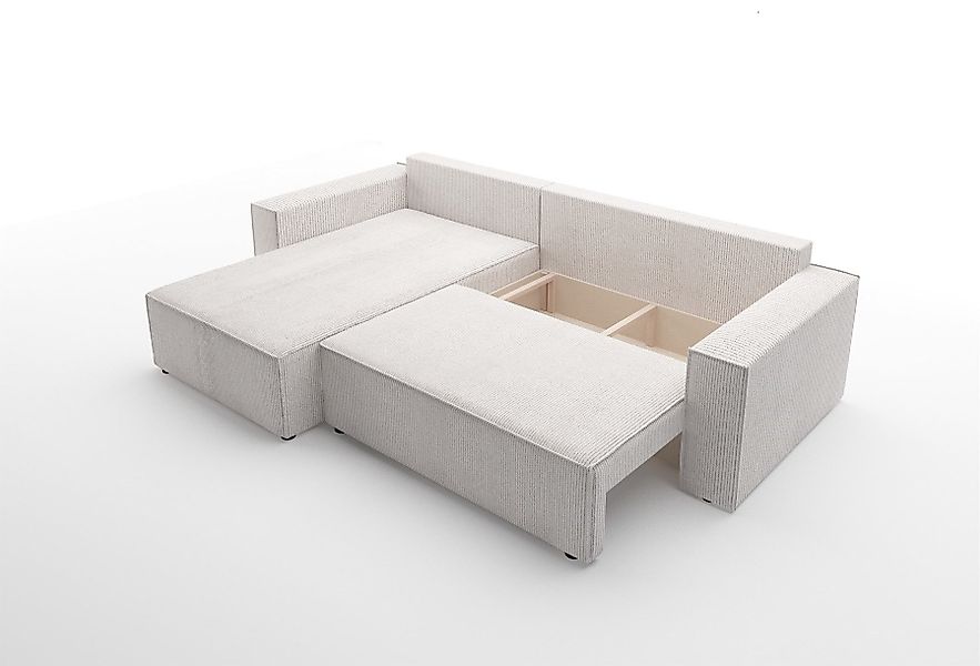 Fun Möbel Ecksofa Schlafsofa Sofa CONOR günstig online kaufen