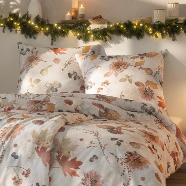 Estella Bettwäsche Autumn Foliage, Flanell, 2 günstig online kaufen