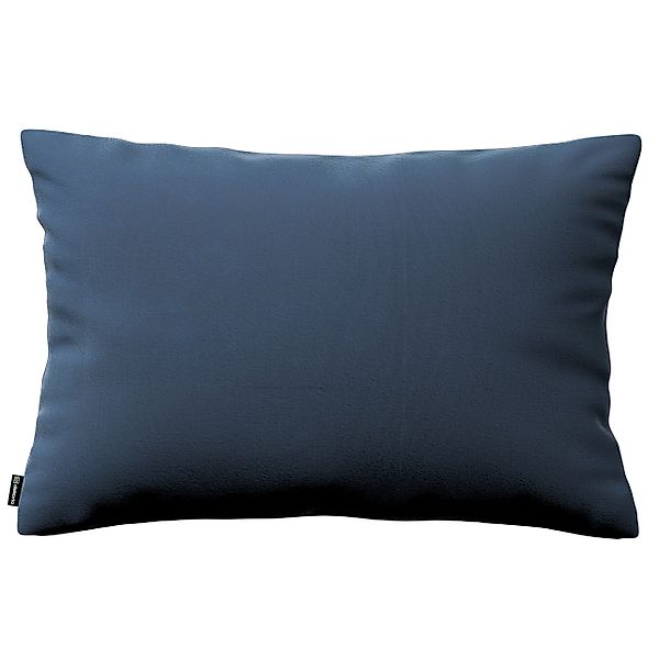 Kissenhülle Kinga rechteckig, dunkelblau, 60 x 40 cm, Crema (180-40) günstig online kaufen