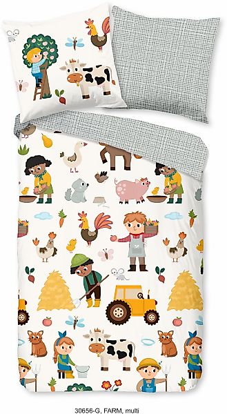 good morning Bettwäsche Farm, Renforcé, 2 günstig online kaufen