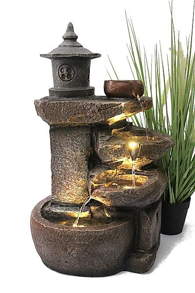 Arnusa Gartenbrunnen Zimmerbrunnen BK851 Springbrunnen Wasserfall günstig online kaufen