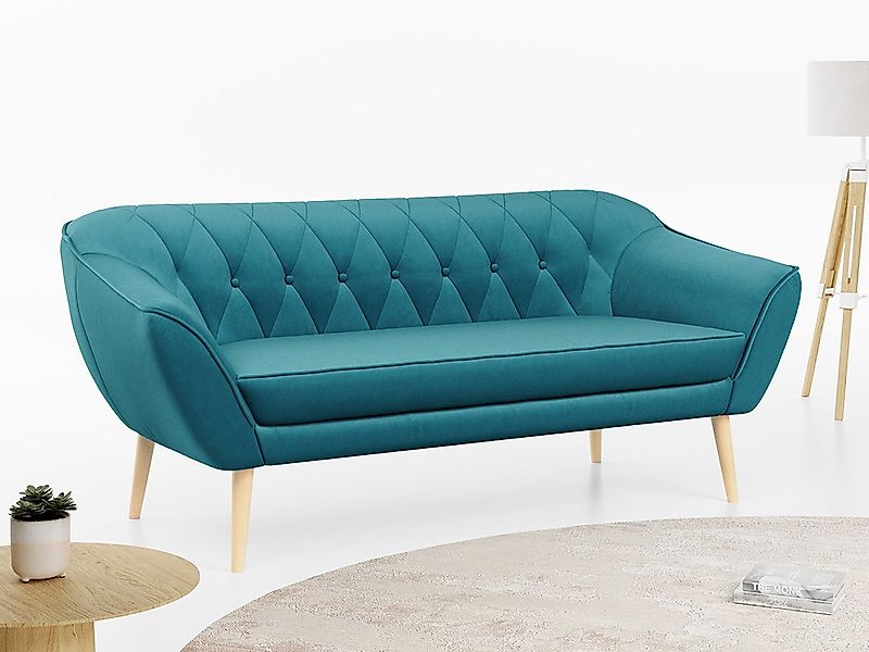 MKS MÖBEL Sofa PIRS-3 Sitzer, Set, Sofa 3-sitzer, T30-Schaum, Skandinavisch günstig online kaufen