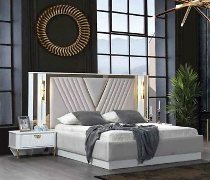 JVmoebel Bett, Bett Doppelbett Betten Möbel Einrichtung Schlafzimmer Möbel günstig online kaufen