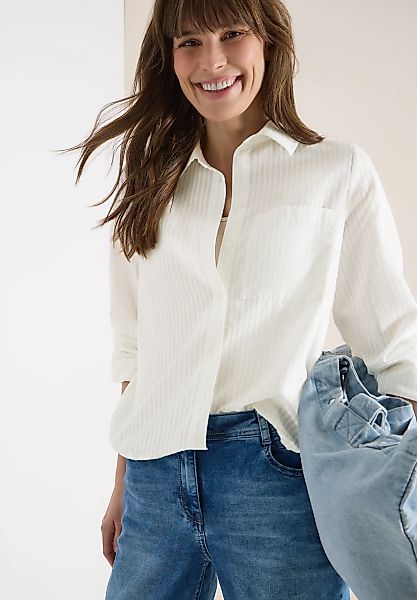 Cecil Langarmbluse mit Knopfleiste günstig online kaufen