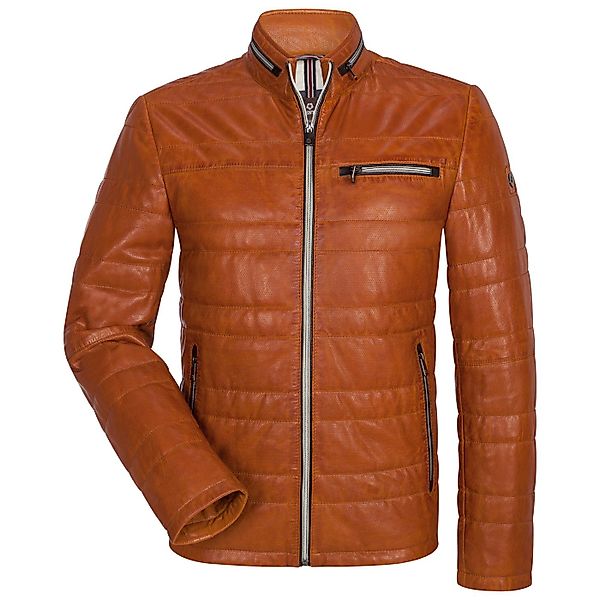 Milestone Lederjacke aus perforiertem Lammleder günstig online kaufen