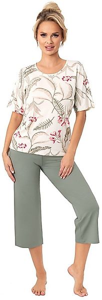 Donna Schlafanzug Michelle (Set, 2 tlg., 2-teilig) Damen Pyjama 2-teilig 3/ günstig online kaufen