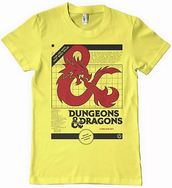 DUNGEONS & DRAGONS T-Shirt D&D 3 Volume Set T-Shirt günstig online kaufen