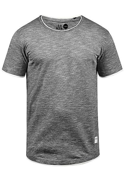 !Solid Rundhalsshirt SDRigos Kurzarmshirt mit farblich günstig online kaufen