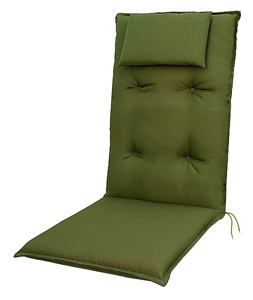 doppler® Hochlehnerauflage 7836 grün Gartenstuhl Auflagen günstig online kaufen