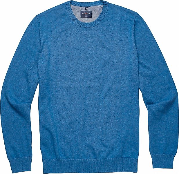 MARVELIS Strickpullover Rundhals, Baumwolle, regular fit günstig online kaufen