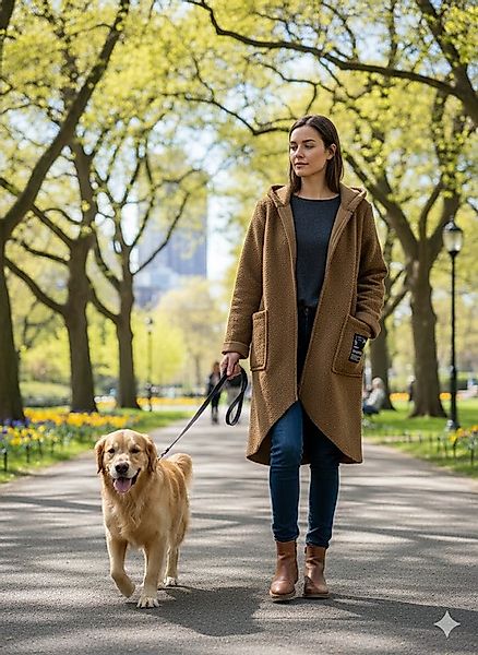 simaranda Bouclèjacke Damen Jacke 29503 38-44 Hellbraun günstig online kaufen