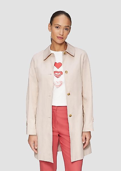 s.Oliver Trenchcoat Outdoor-Mantel Leicht gefütterter Mantel günstig online kaufen