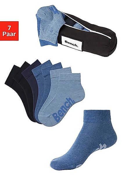 Bench. Kurzsocken Federtasche, 7 Stk. tlg. in ansprechendem Mäppchen mit Re günstig online kaufen