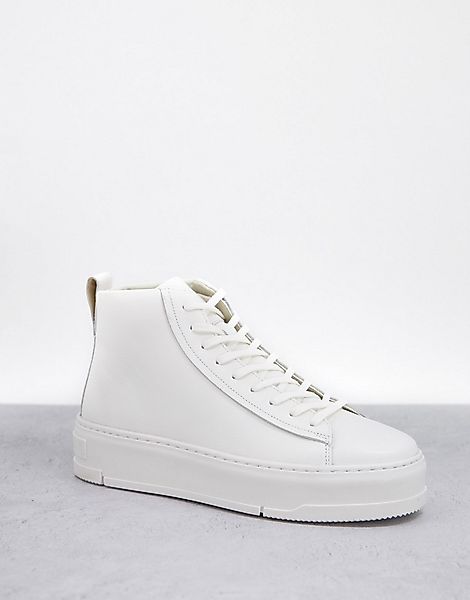 Vagabond – Judy – Knöchelhohe Sneaker aus weißem Leder günstig online kaufen