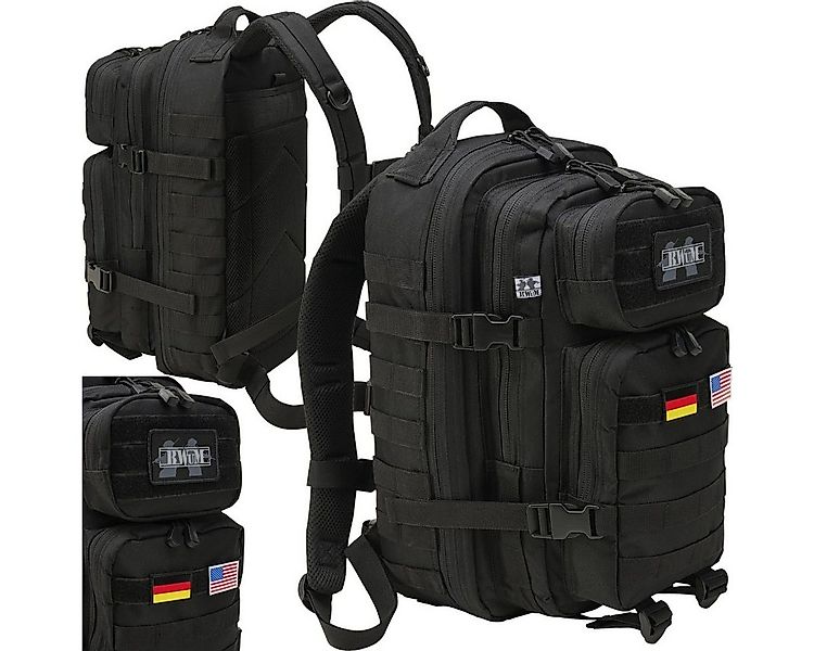 BWuM Trekkingrucksack BWuM US Assault Pack Cooper Rucksack + Patch & Flagge günstig online kaufen