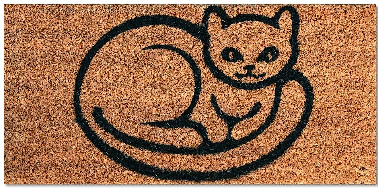 Bestlivings Fußmatte Kokos Fußabtreter, Rechteckig, Schmutzfangmatte Türmat günstig online kaufen