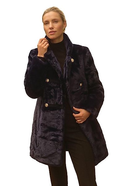 Love & Roses Kurzmantel Love & Roses Frogging-Mantel mit Kunstpelz (1-tlg) günstig online kaufen