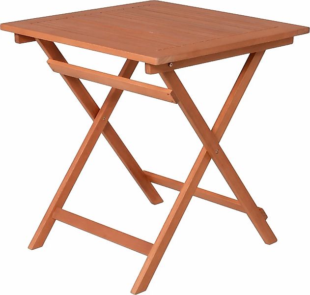 Garden Pleasure Gartentisch "Klapptisch "PASADENA"", BxTxH: 70,5x70,5x74 cm günstig online kaufen