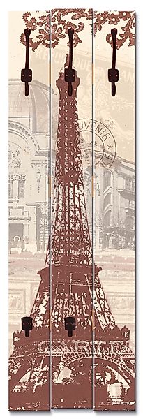 Artland Garderobenleiste »Paris Collage«, teilmontiert günstig online kaufen