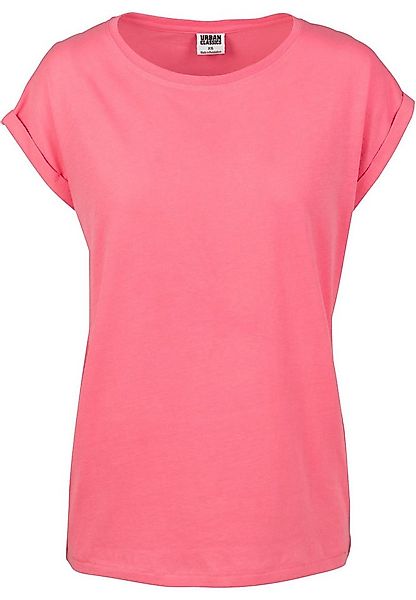 URBAN CLASSICS Kurzarmshirt Urban Classics Damen Ladies Extended Shoulder T günstig online kaufen