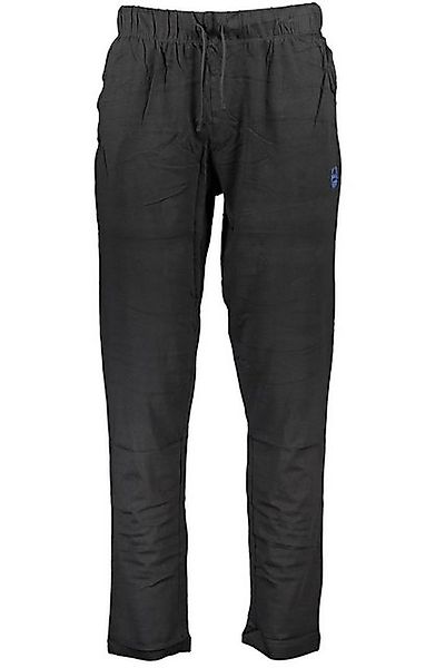 GIAN MARCO VENTURI 5-Pocket-Hose Schwarze Herren-Sporthose aus Baumwolle mi günstig online kaufen