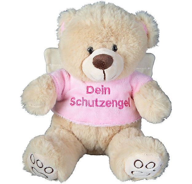 Besttoy Plüschfigur Besttoy - Plüsch Bär in beige - mit rosa Shirt und Flüg günstig online kaufen