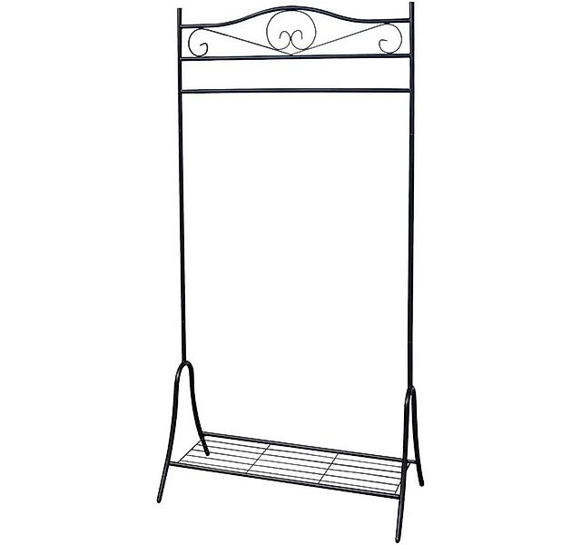 vidaXL Kleiderständer Kleiderständer Schwarz Stahl, (1 St) günstig online kaufen