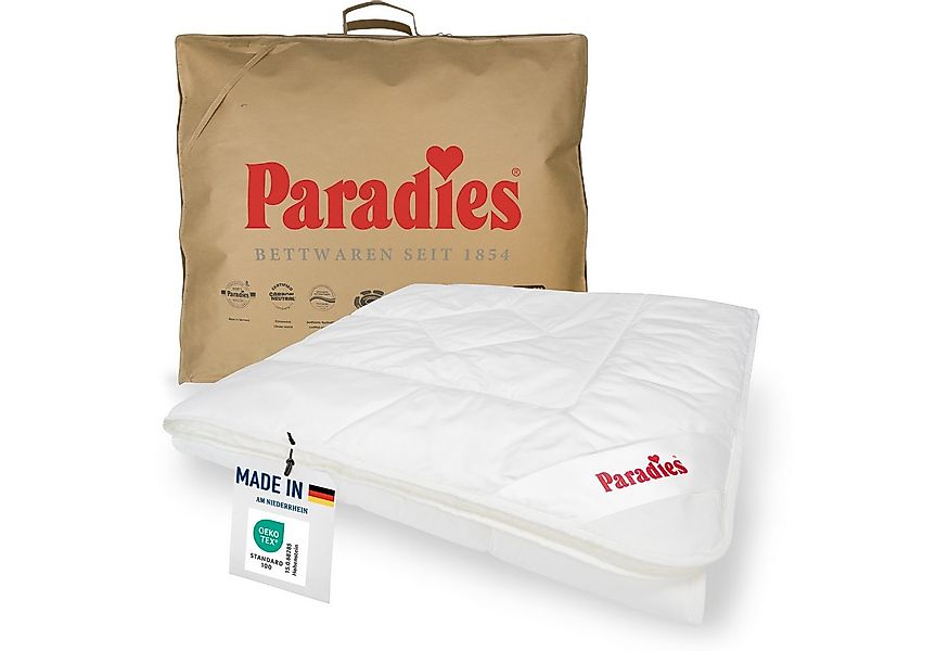 Paradies Kunstfaserbettdecke Prima Bio, Füllung: 100% Polyester, Bezug: 100 günstig online kaufen
