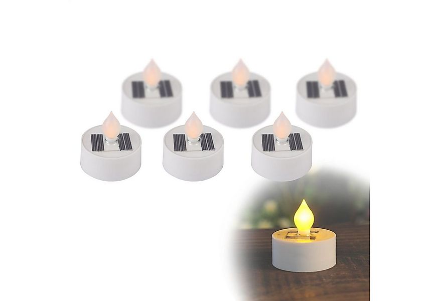 bmf-versand LED Solarleuchte Solarleuchte Garten 2x 3er Set Teelicht Solarl günstig online kaufen