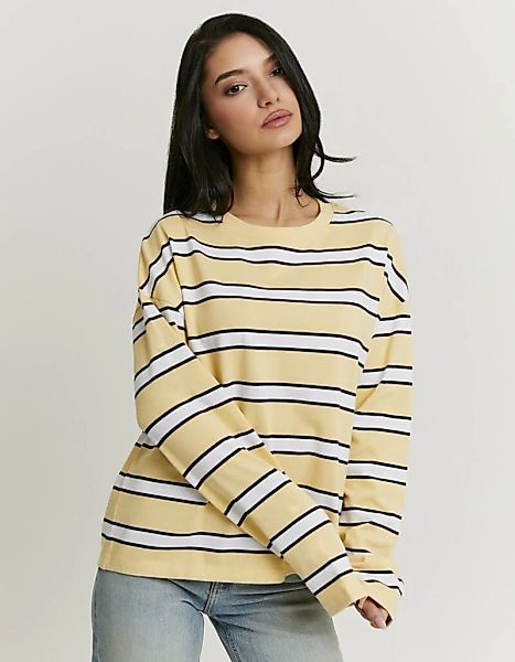 Tally Weijl Langarmshirt "STSCOBERLA" Baumwolle günstig online kaufen