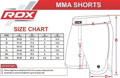 RDX Sports Trainingsshorts RDX MMA Shorts günstig online kaufen