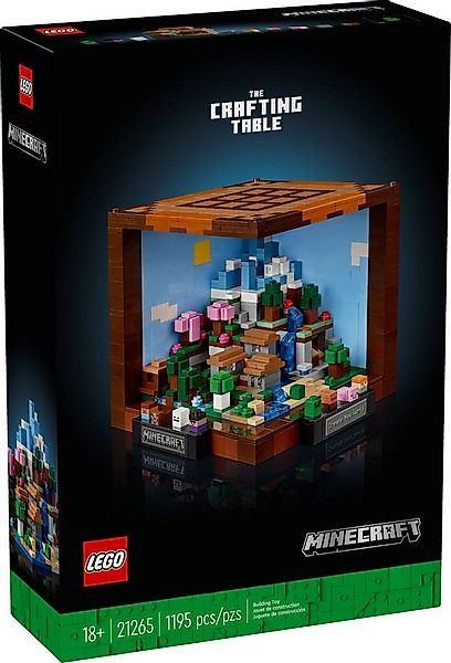 LEGO® LEGO® Minecraft 21265 Die Werkbank Konstruktionsspielsteine günstig online kaufen