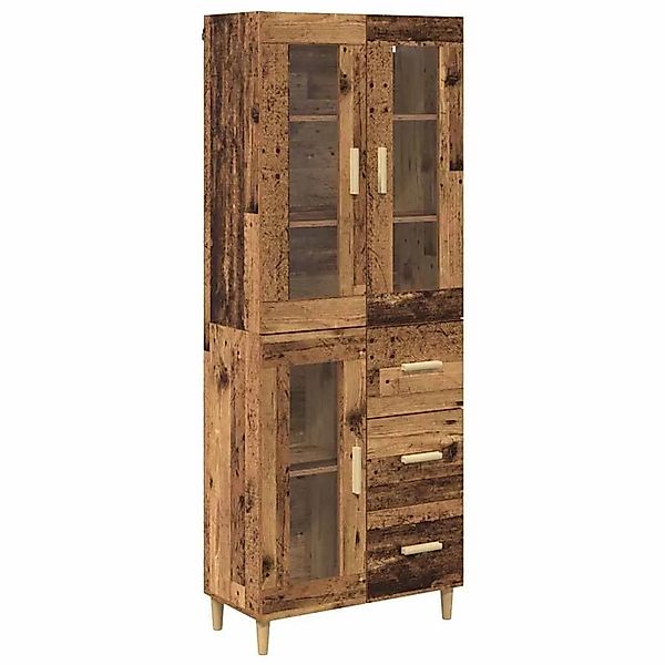 vidaXL Highboard Altholz 69,5 x 34 x 180 cm Holzwerkstoff 3415659 günstig online kaufen