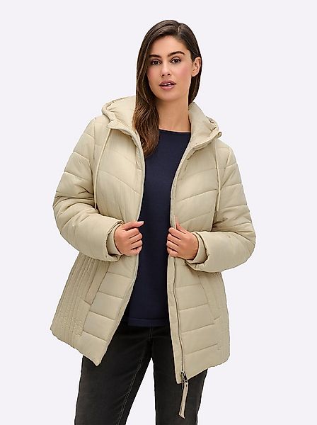 Sheego Allwetterjacke Steppjacke Langarm günstig online kaufen