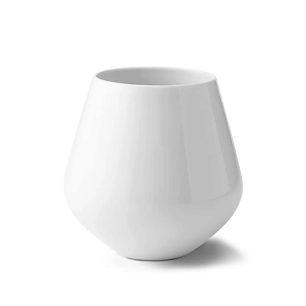 White Fluted Vase 20,5 günstig online kaufen