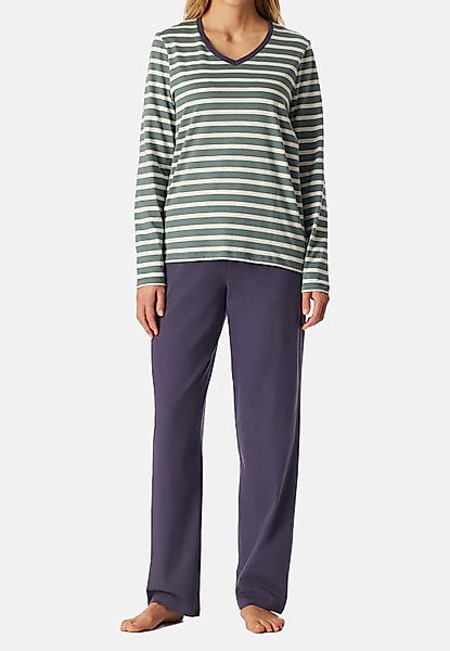 Schiesser Pyjama Casual Essentials (Set, 2 günstig online kaufen