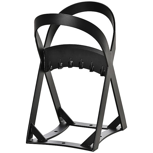Outsunny Manueller Holzspalter aus Karbonstahl Schwarz 24,4 x 20,8 x 37,4 c günstig online kaufen
