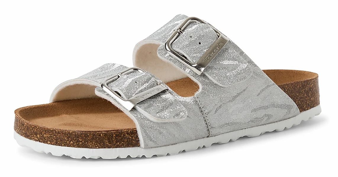 Tamaris Pantolette, Sommerschuh, Schlappen mit gepolstertem Fußbett günstig online kaufen
