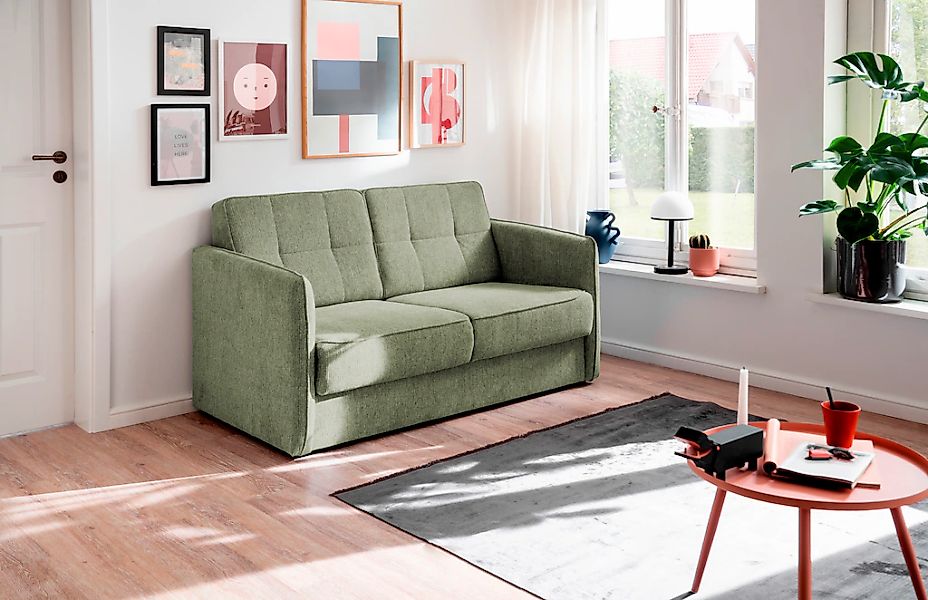 INOSIGN Schlafsofa "Milano", zwei einzeln ausziehbare Liegefunktionen günstig online kaufen