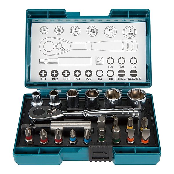 Makita Bohrer- und Bitset Makita Ratschen günstig online kaufen