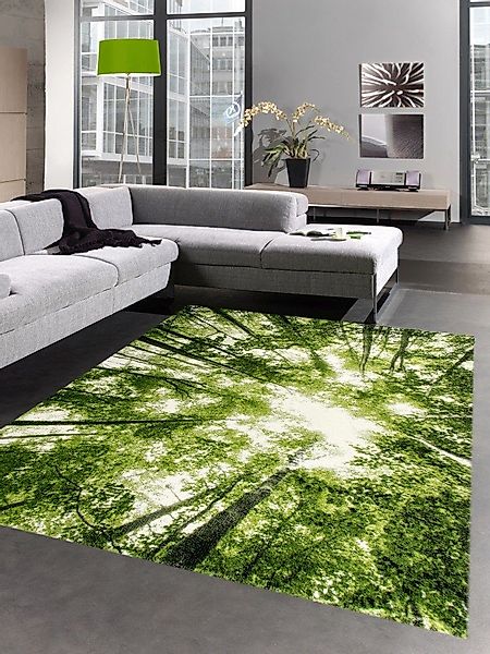 Carpetia Teppich Designer Teppich Wohnzimmerteppich Kurzflor günstig online kaufen
