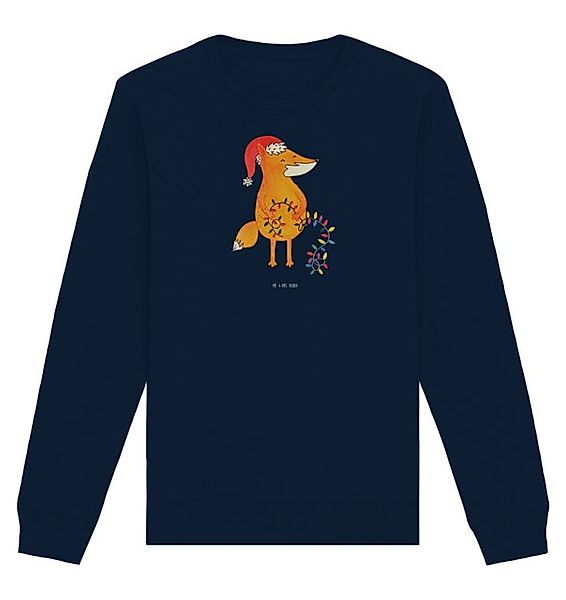 Mr. & Mrs. Panda Longpullover Fuchs Weihnachten Größe L - French Navy - Ges günstig online kaufen